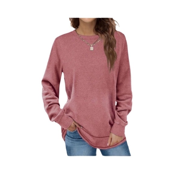 Dofaoo Tops - Women's Crewneck Long Sleeve Tunic Sweatshirt New In Bag Size XXL